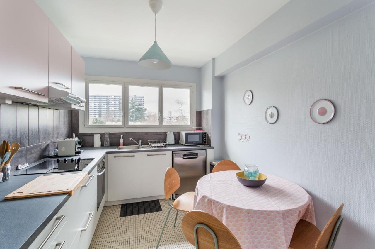 Rosa, Confortable 2 Chambres Avec Parking Dans Le Centre Rennes Exterior photo