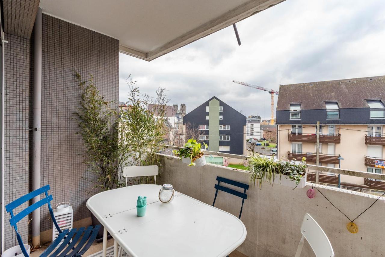 Rosa, Confortable 2 Chambres Avec Parking Dans Le Centre Rennes Exterior photo