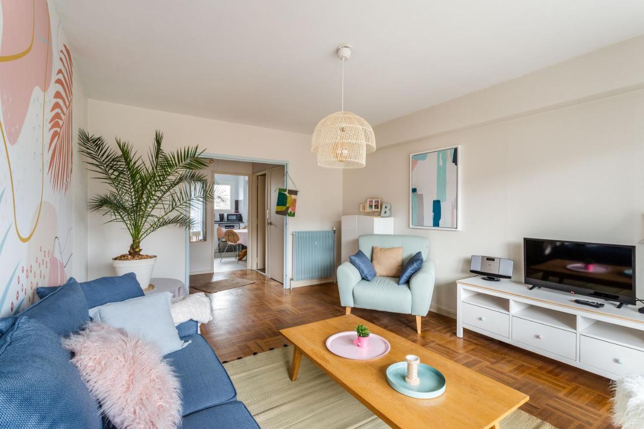 Rosa, Confortable 2 Chambres Avec Parking Dans Le Centre Rennes Exterior photo